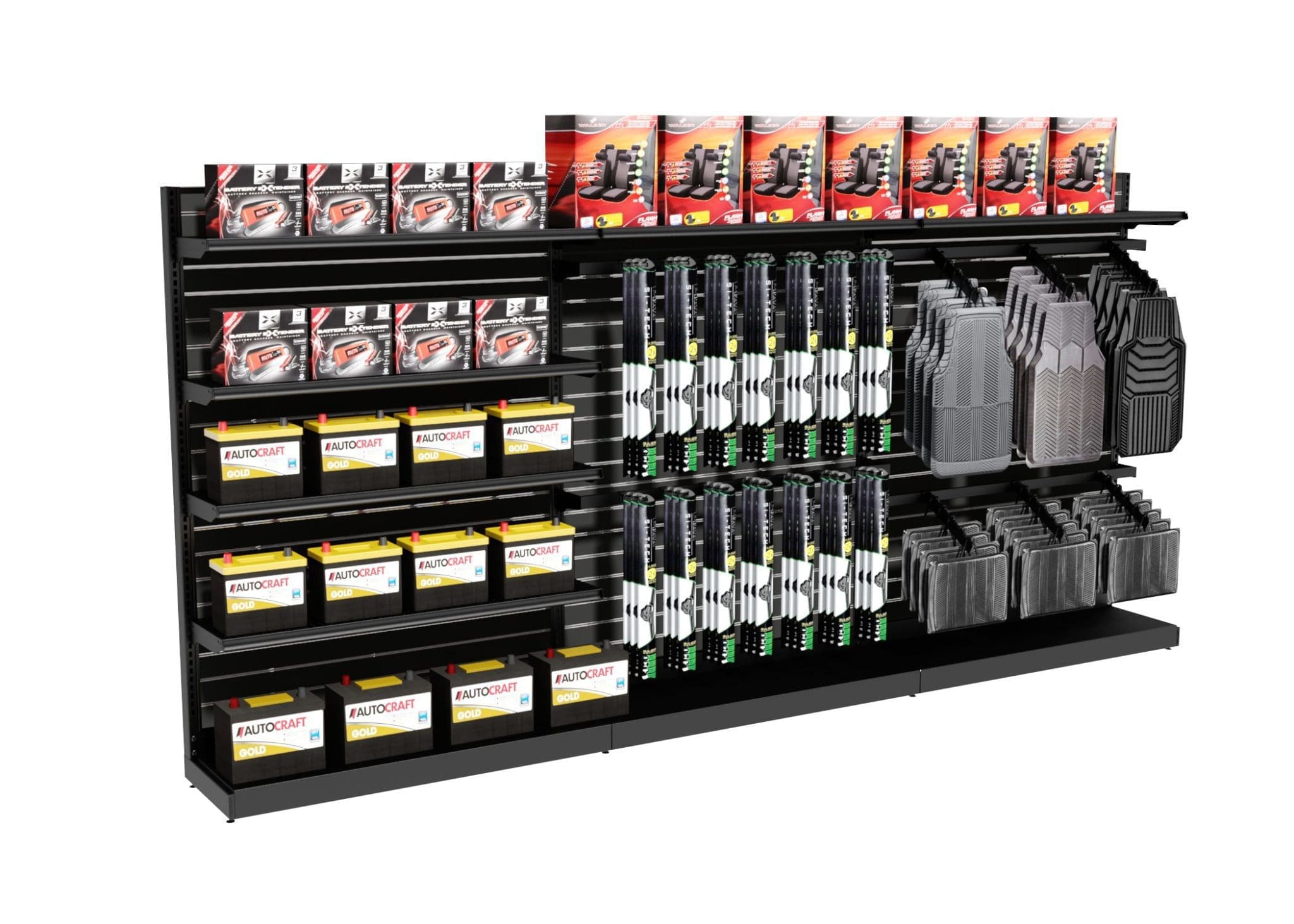 L Series – Shelving systemcomponents