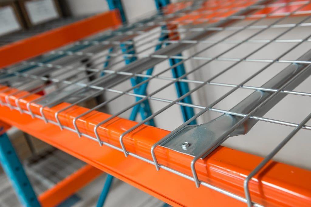 Pallet Rack Dividers | Warehouse Vertical Wire Deck | Etalex